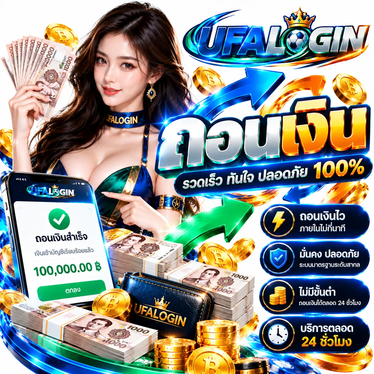 ฝาก ถอน อัตโนมัติ 24 ชั่วโมง 2 วินาทีก็เล่นได้ ไม่ต้องแจ้ง